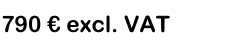 790 excl vat